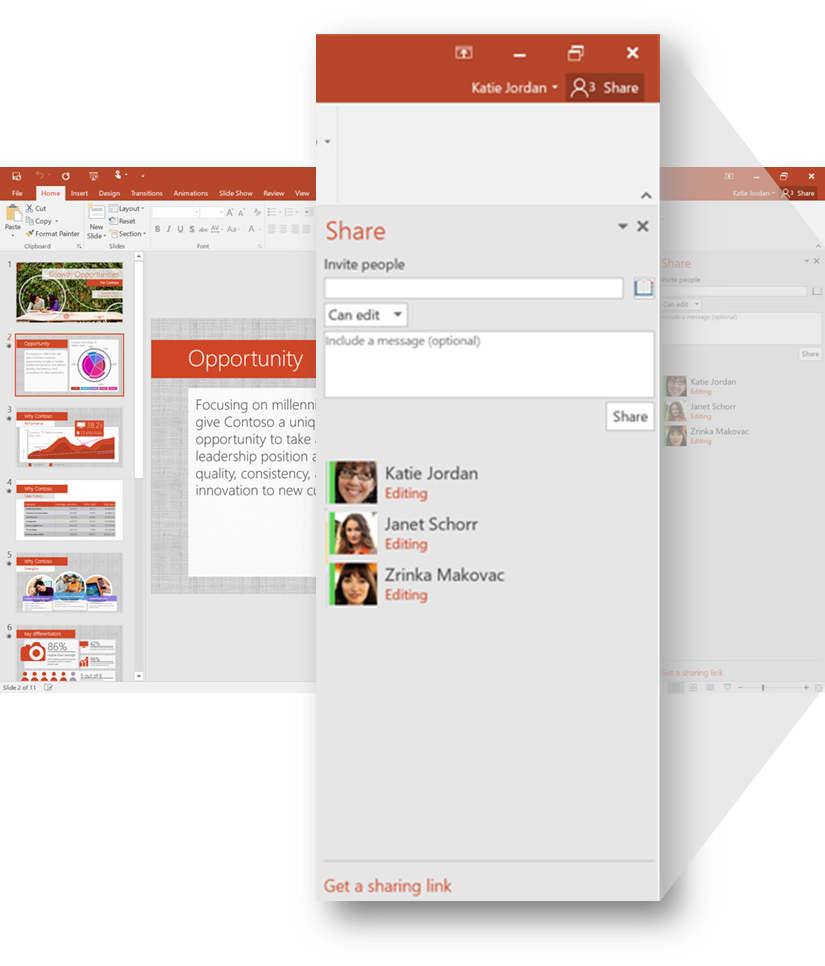 Simplified sharing